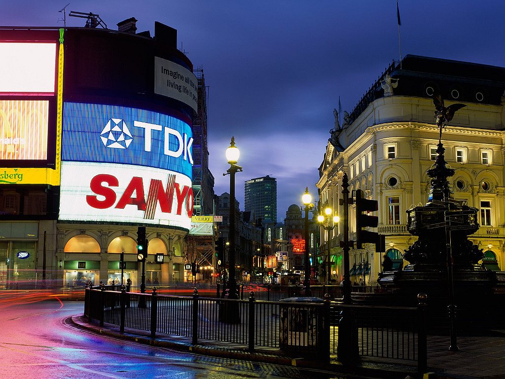 Piccadilly Circus, London, England